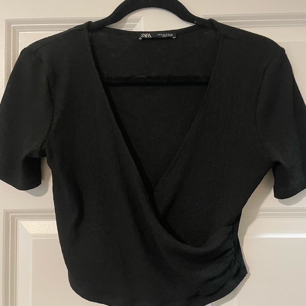 Black Zara top